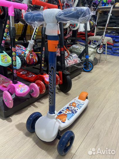 Самокаты детские трехколесные