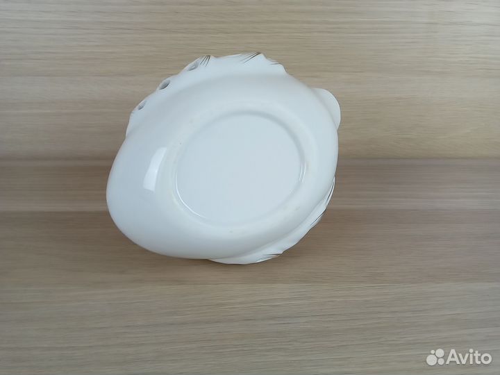 Ваза для конфет Лебедь б/у 22 см