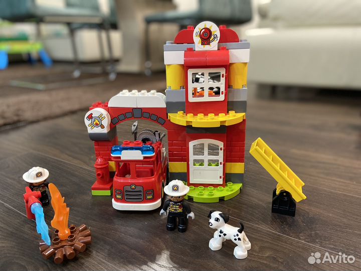 Lego duplo пожарная станция