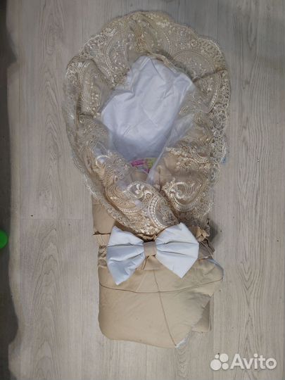 Комплект бортиков в кроватку, конверт на выписку