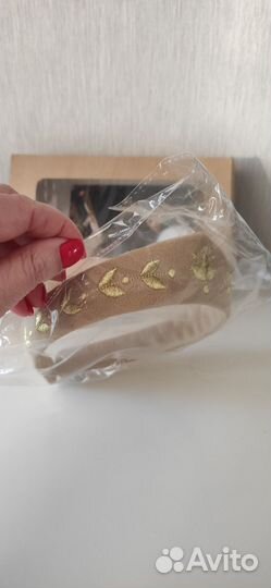 Ободок для волос бархатный женский