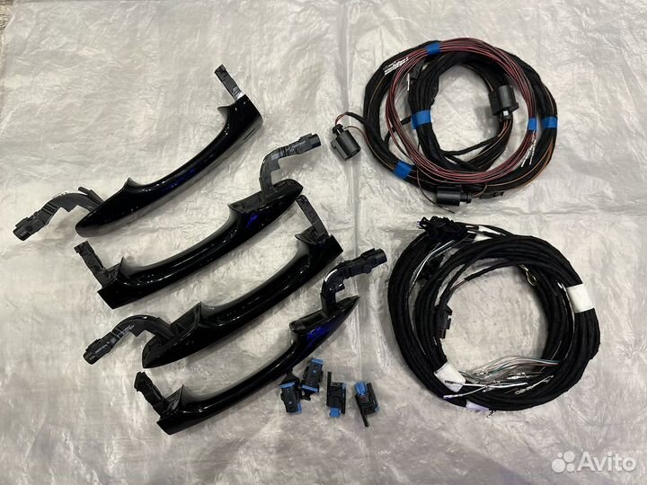 Новые ручки с подсветка с Kessy Tiguan 2 Passat B8