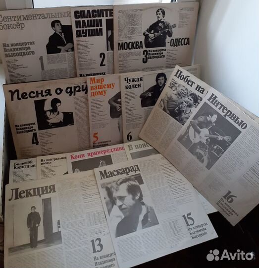 Виниловые пластинки Высоцкий
