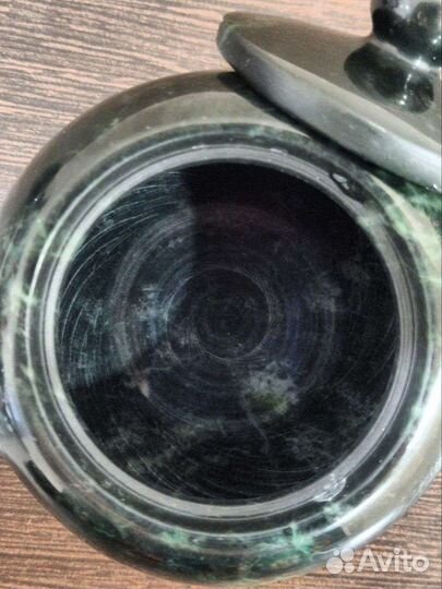 Чайник заварочный из нефрита