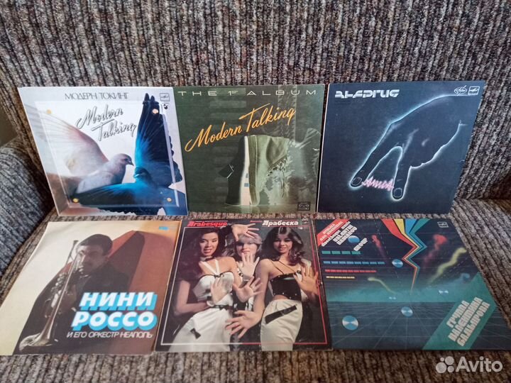 Виниловые пластинки 33 шт
