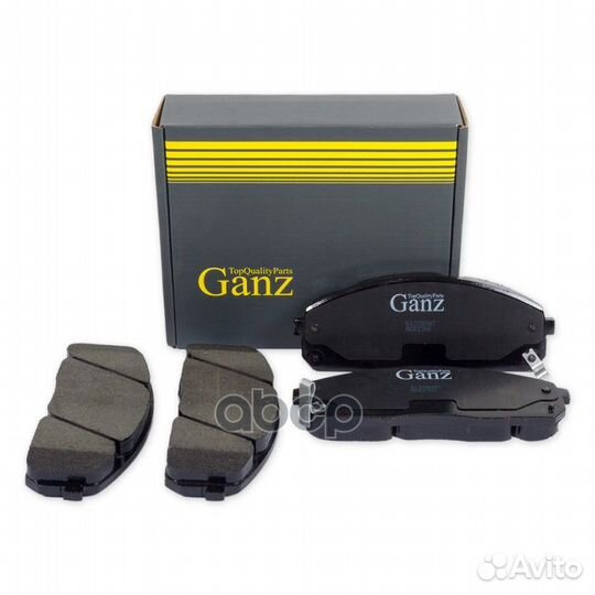 Колодки передние huyndai Porter 2 ganz GIJ09097