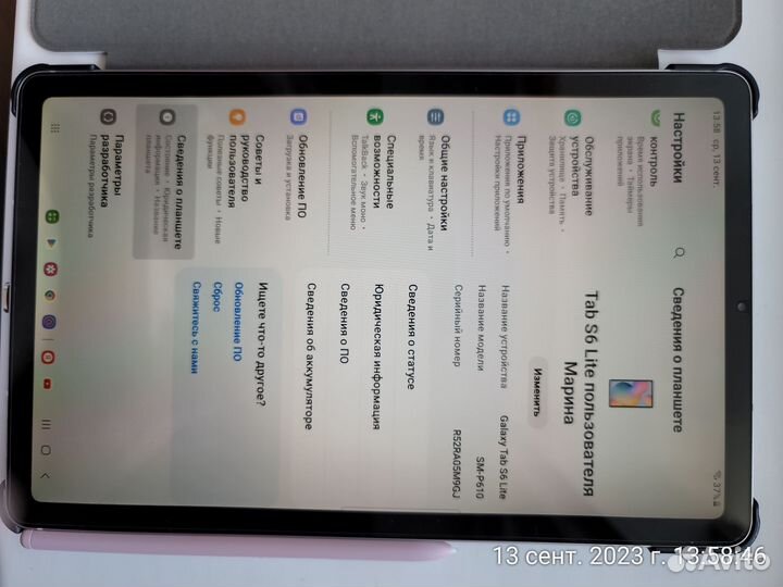 Планшет Самсунг S6 Lite