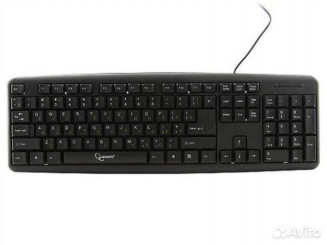 Клавиатура Gembird KB-8320U-BL черный USB