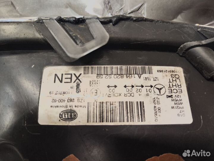 Фара правая Mercedes GL GLS class Х164 2006-2012