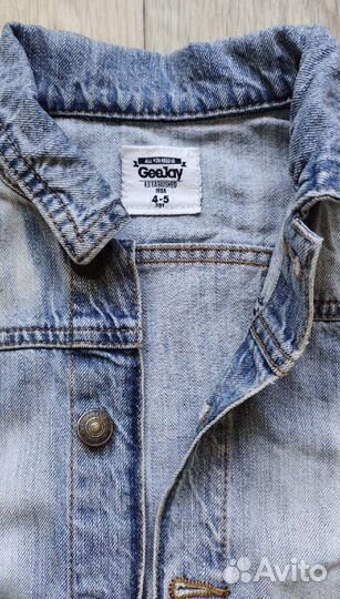 Джинсовая куртка Gee Jay p.110-116