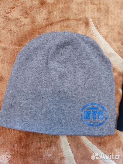 Шапка для мальчика 46-48 см