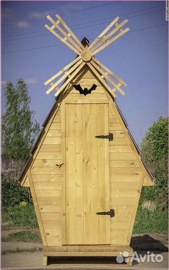 Дачный туалет с дельфином GWR