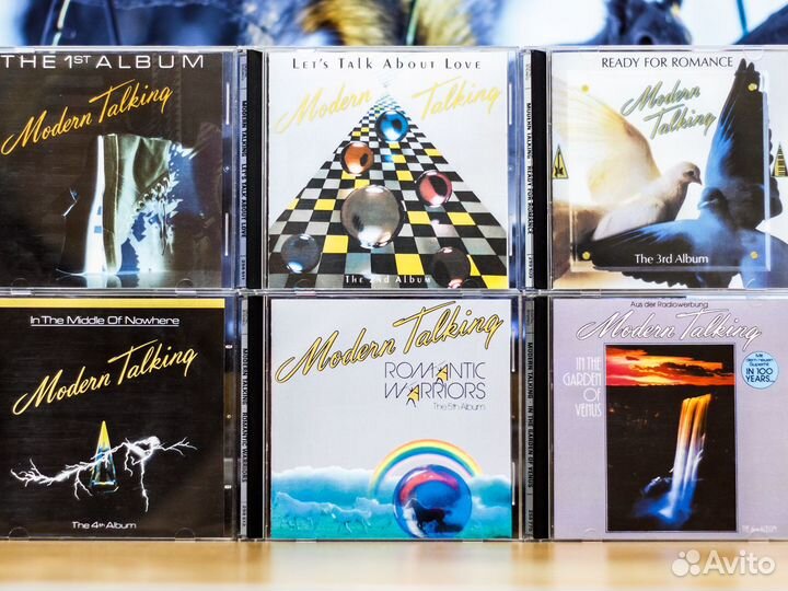CD диски Modern Talking - 7 Первых альбомов