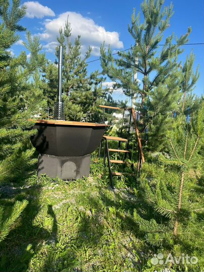 Банный чан на дровах от производителя