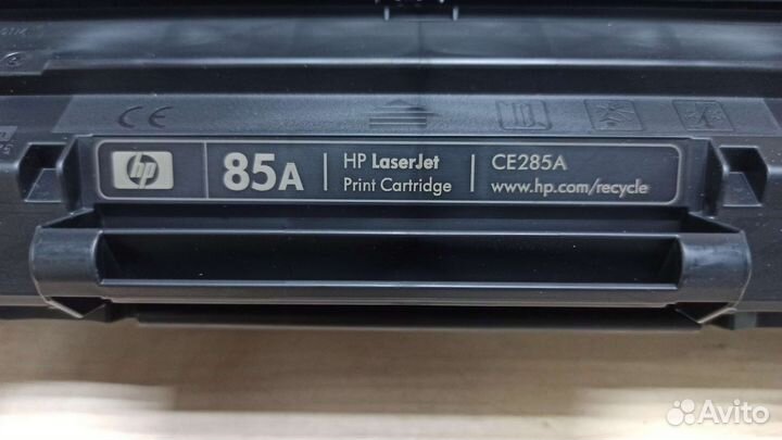 Картридж лазерный HP 85A (CE285A) черный, с чипом