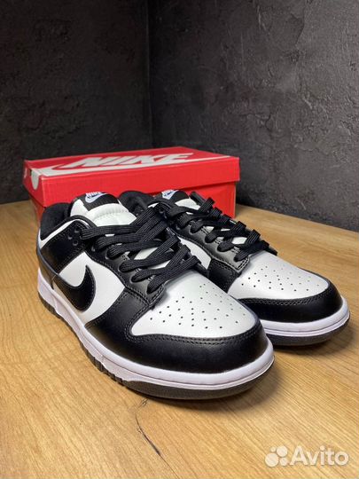 Кроссовки Nike Dunk Low Retro White Black Panda