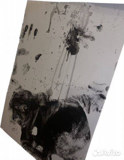 Картина женское тело / отпечаток тела