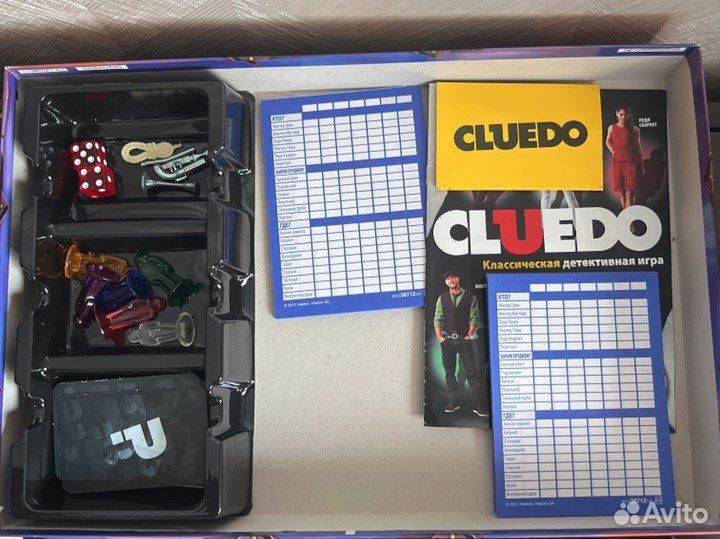Настольные игры cluedo и Английский клуб