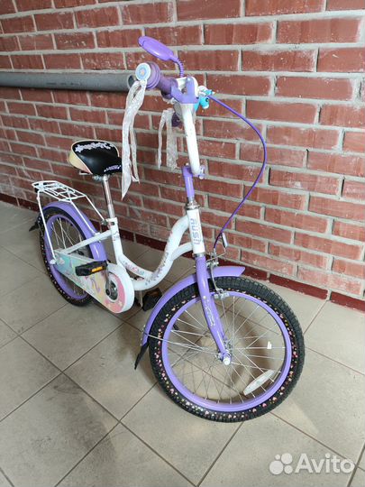 Детский велосипед для девочки rush hour unicorn 18