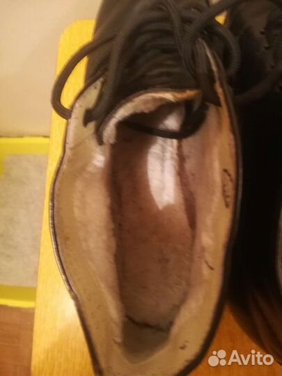 Ботинки хромовые