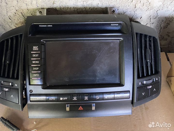 Магнитола тайота land crusier