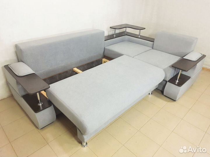 Угловой диван меланж