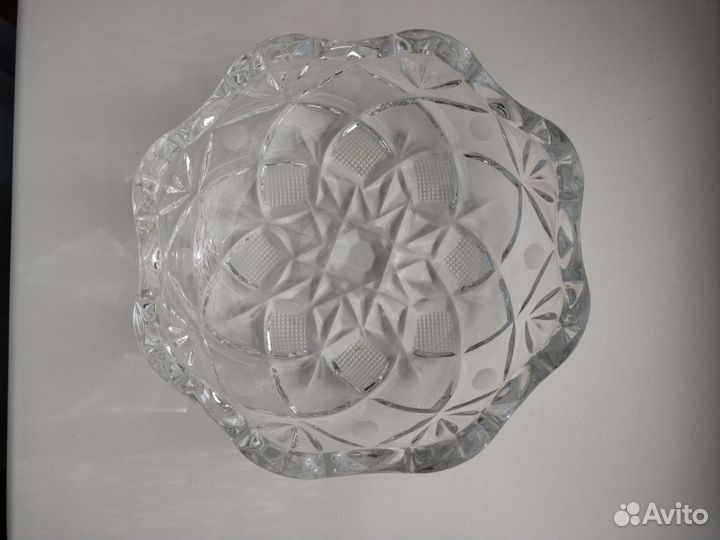 Хрустальная вазочка для варенья,конфет