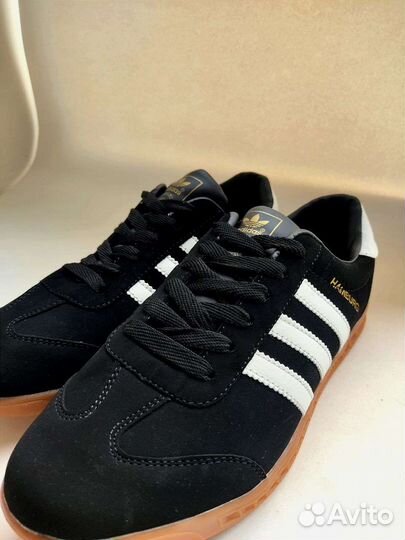 Кроссовки adidas hamburg черные