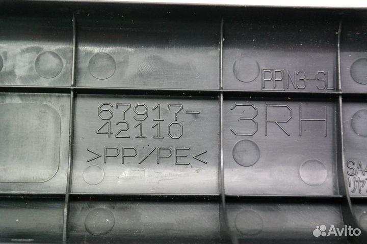 Накладка Toyota RAV4 5 2018-2023 (XA50)