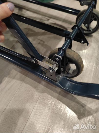 Санки коляска nika 7-8к