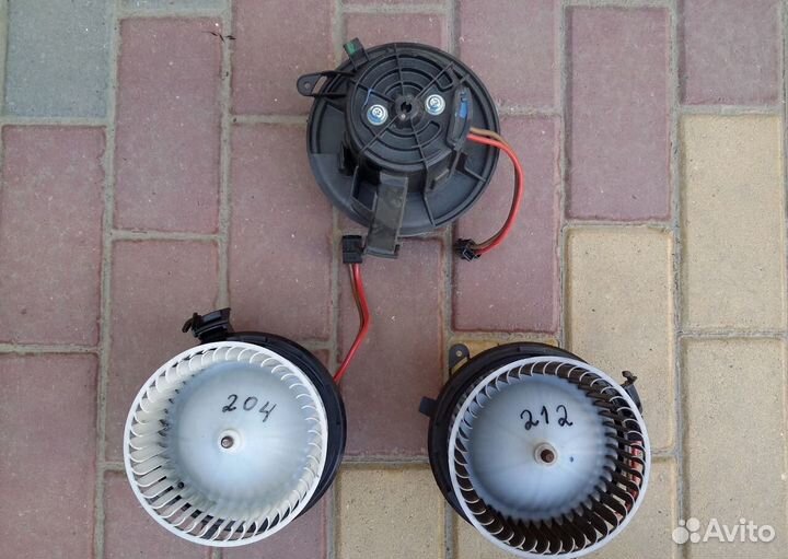 Вентилятор печки мерседес С 204