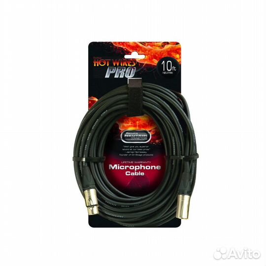 Микрофонный кабель OnStage MC-10NN