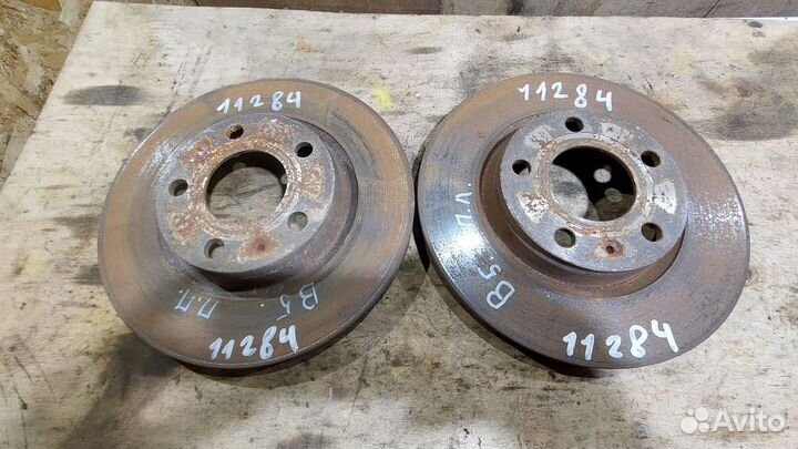 Диск тормозной передний вентилируемый Passat B5