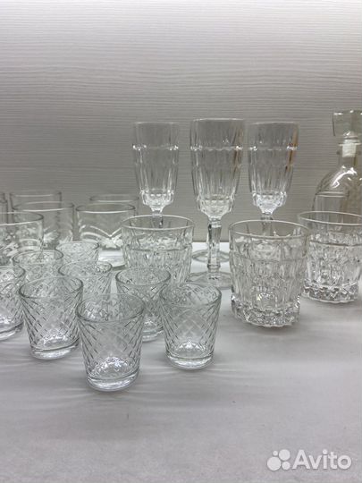 Набор бокалов, стаканов, рюмок (цена за все)