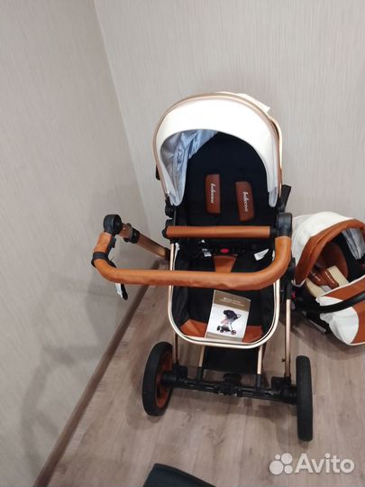 Коляска 3 в 1 Luxmom Belecoo