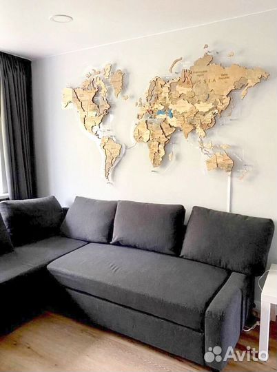 Декоративная карта России