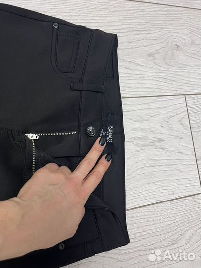 Брюки черные женские 26