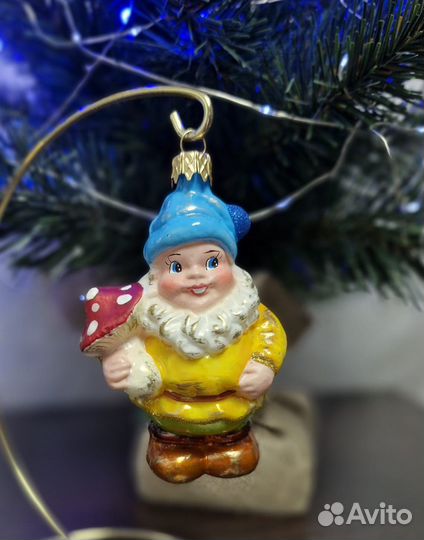 Елочные игрушки из стекла Польша