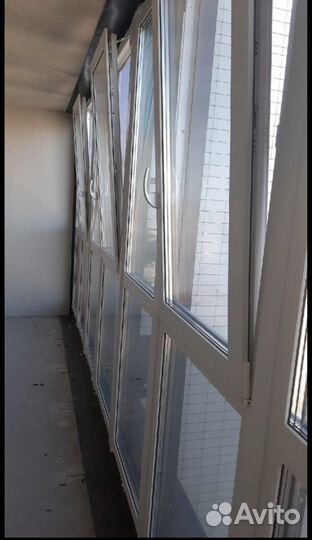 Окна в пол на лоджию