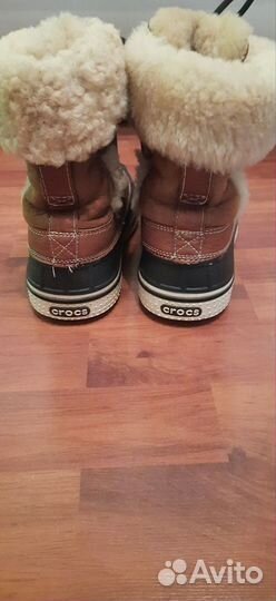 Сапоги женские зимние Crocs w10(40р.)