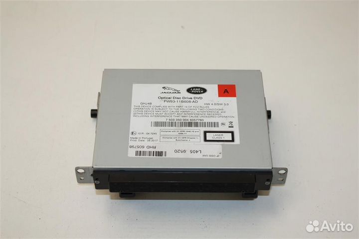 Проигрыватель CD/DVD Land Rover range rover 4