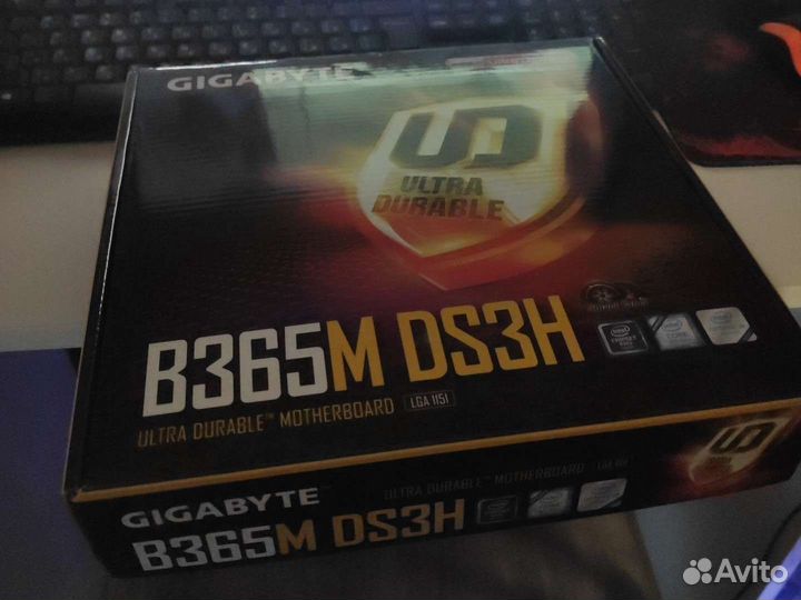 Материнская плата с процессором i3 9100f