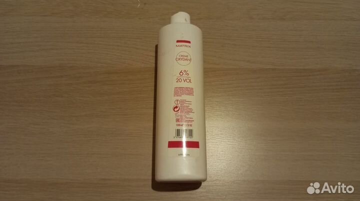 Окислитель професиональный матрикс :6%