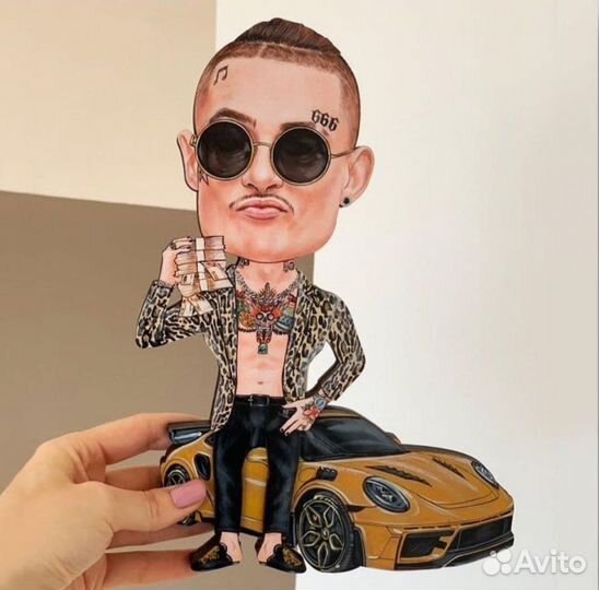 Портретная кукла игрушка