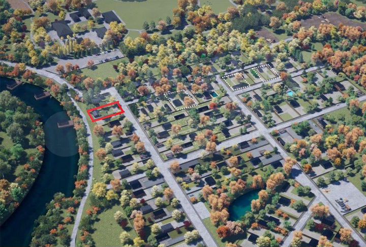 Коттедж 100 м² на участке 12 сот.