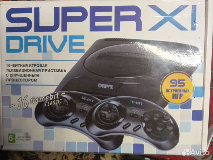 Игровая приставка sega mega drive 2