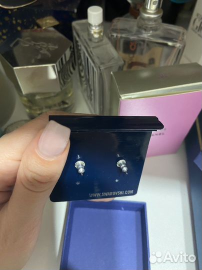 Серьги swarovski оригинал