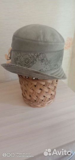 Женские шапки (замша) новые осень,зима,весна