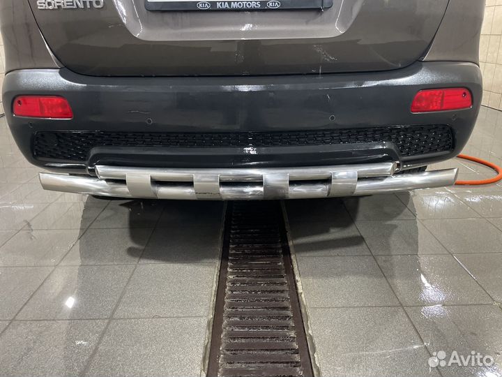 Защита бампера kia sorento перед и зад
