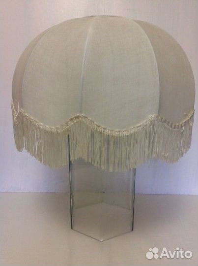 Абажур ретро. Лампа колба. Лампадка. Подсвечник